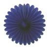 Blue Mini Tissue Fans Holiday Display