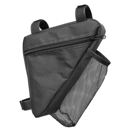 ZONADAH Bicycle Frame Bag Water Bottle Bag Triangle Bag Bike Storage Bag Bike Front Frame Bag Frame Pouch Bag for Bicycle Lock Tool Rain Jacket Bike Accessories
