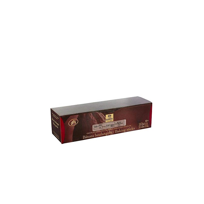 Cacao Barry Bittersweet Chocolate Baking Sticks - 44% Cacao -