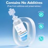 Saline Solution, 300ml /10.56 FL OZ Normal Solution for Multiple