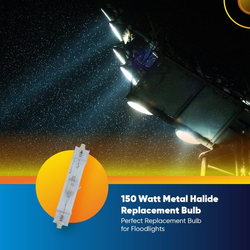 150W Metal Halide Bulb Replacement for Venture Lighting Mh-de 150w/uvs/4k