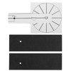 Modern Large Frameless DIY Wall Clock Mirror Surface Sticker for