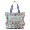 Chalino Women's Tote Bag, Large Capacity, Lightweight, Nylon, Zipper, Sub-Bag,