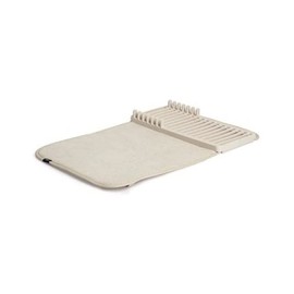 umbra キッチン 水切り マット かご ドライングマット ディッシュラック 食器 カトラリー お皿立て 51x33cm アンブラ ユードライ ミニ UDRY MINI 21004301354 リネン