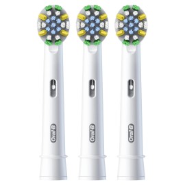 Oral-B Oral B FlossAction Replacement Electric Toothbrush Heads 3 Count Pack
