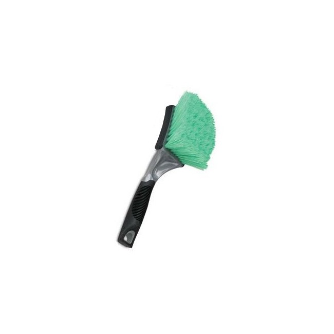 Detail King Professional Grade Green Bristle Soft Grip Grill & Body Car Wash Brush