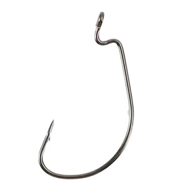 Snblzhef Wide Belly Crank Hook Luya Crank Hook Red Worm Hook Fish Hook 5/0