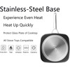MsMk Square Grill Pan with Lid, 9.5 Inch Titanium and