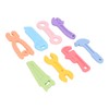 8Pcs Silicone Baby Teether Toys Soothe Babies Sore Gums Soft