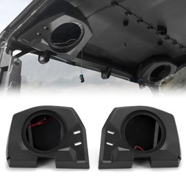 A & UTV PRO Rear Roof Speakers Pods for Polaris General 1000 2020-2025 Accessories 6.5" Speaker Mount Pods System Panel Replace #2637784#2637785