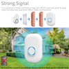Swokely Wireless Door Bell IP44 Waterproof Doorbell Chime 656ft Range