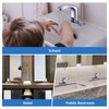 Gangang Commercial Touchless Bathroom Sink Faucet Cold and Hot Water