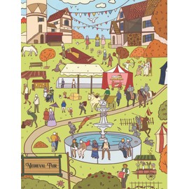  Everyday Cats - Kawaii Journal Notebook - Lined White Paper, 120 Pages, 8.5x11" - 3 of 4