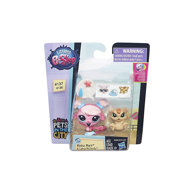Littlest Pet Shop Minka Mark & LaRisa McChortle