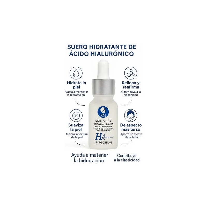 Serum Facial De Acido Hialuronico Suero Multifunción 15ml