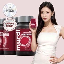 Murdi Antioxamine Moro Orange C3G Lactoferrin 1000mg tablets, 60 tablets, 3, 60 tablets / 뮤르디 안티옥사민 모로오렌지 C3G 락토페린 1000mg 정, 60정, 3개, 60정