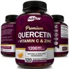 NutriFlair Quercetin 1200mg with Vitamin C and Zinc, 120 Capsules