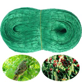 MAILEKT Bird Nets Bird Protection Net, Bird Net, 4 x 10 m for Garden and Raised Bed, Effective Protection Against Pigeons and Other Birds, Tight Mesh and Stable for Fruit Trees, Strawberries and