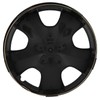 SCITOO 15" Black Hubcaps Set of 4, fits Cars, Trucks,