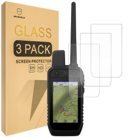 Mr.Shield Schutzfolie Kompatibel mit Garmin Alpha 200i / Alpha 200 [3 Stück] Schutzglas Schutzglasfolie 9H Härte, HD Klare Displayschutzfolie