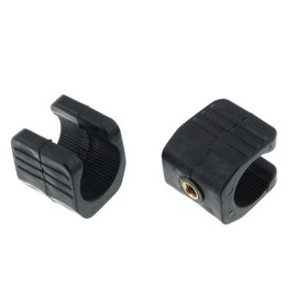 E-outstanding Flashlight Mounting Bracket 2PCS U Shaped Flashlight Clip Mount Clamp for Tripod Monopod,Bicycle Torch Grip Stand Outdoor Travel Light Lamp Flashlight Holder