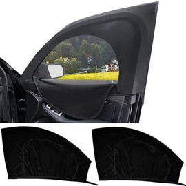 Boolico Boolico Upgrade Sonnenschutz Auto Baby, Doppelschicht Sonnenschutz Auto Kinder mit Rei?verschluss fr Heckscheibe & Seitenscheibe, 2 Stck Frontscheibe 125  50 cm