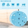 6 Inch 15 Hole Sanding Discs 40 Grit Hook and