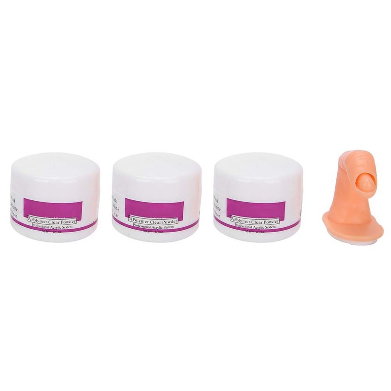 Nail Manicure Set Glitter Powder Nail Tips Brush Nail Art