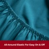 Mellanni King Size Fitted Sheets - All Around Elastic -