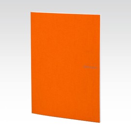 Fabriano EcoQua Dot Grid Note Pad, Large, Glue-Bound, 90 Sheets, Orange