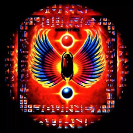 JOURNEY DON’T STOP BELIEVIN’  SET OF THREE BRACELET NECK. PIN