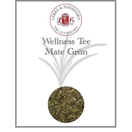 Lerbs & Hagedorn, Wellness Tea Mate Green | 250g (approx. 21 Litres) Green Mate