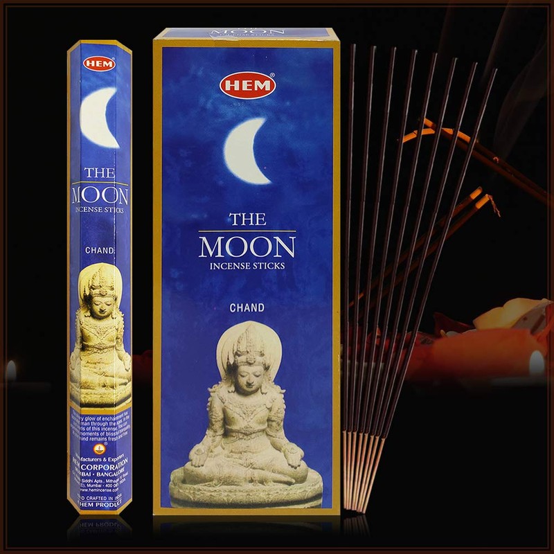 The Moon Incense Sticks and Incense Stick Holder Bundle Insence