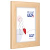 Frame USA 16x20 Picture Frame, Natural Maple, Corporate Rounded Series,