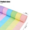 Koogel 12 Rolls Crepe Paper Streamers, Macaron Color Crepe Paper