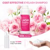 ACTROL Lash Extension Cleanser Rose 500ml Eyelash Shampoo Lash Wash