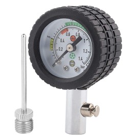QANYEGN Industrial Tire Gauge Calibrated, Ball Tire Air Pressure Gauge, Lightweight Air Compressor Accessories for Football, Basketball, Volleyball