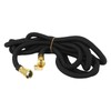 Expandable Garden Hose with Sprayer 49.2ft TPE Automatically Retractable Flexible