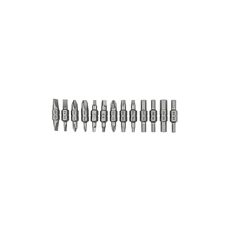 Double End Insert Bit Reload Set, 13 Piece