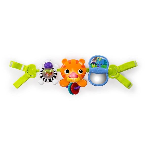 Bright Starts Take Along Musical Carrier Activity Toy Bar, Ages Newborn +, Multi-Color