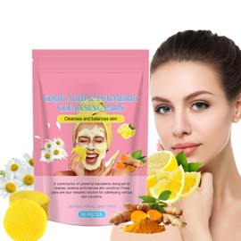 Turmeric Kojic Acid Cleansing Pads, Turmeric Kojic Acid Cleansing Pads, Kojic Acid & Turmeric Cleansing Pads, Turmeric Kojic Acid Pads, Turmeric Cleansing Pads for the Face Daily