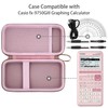 co2CREA Hard Case for Casio fx-9750GIII/fx-9860GIII/fx-9750GII/fx-7400GIII Graphing Calculators - Portable
