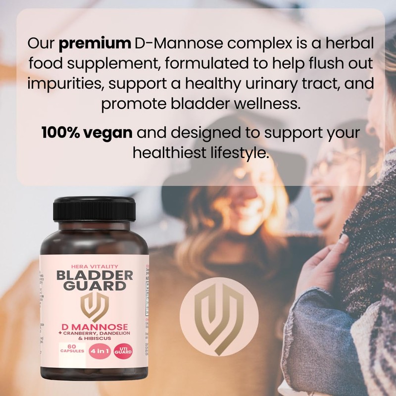 Bladder Guard - D Mannose Complex with Cranberry, Hibiscus &