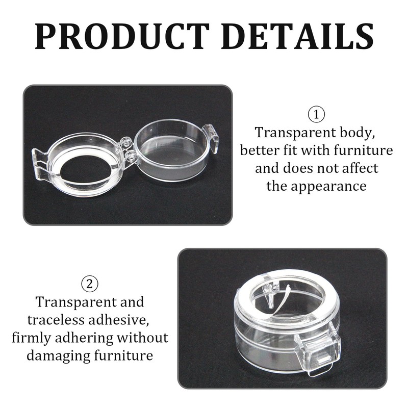 2 Pack Deadbolt Child Safety Lock Cover - Child Proof
