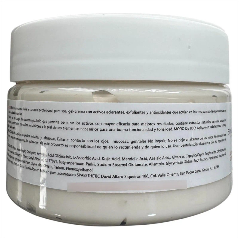 Crema Aclarante Despigmente Facial Corporal Normal