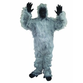 RG Costumes Men's Plus-Size Black White Gorilla, 2 Tone Silver, X-Large