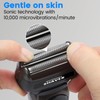 Men's Electric Foil Razor, 3-in-1 Cordless Rechargeable Shaver, Waterproof Wet