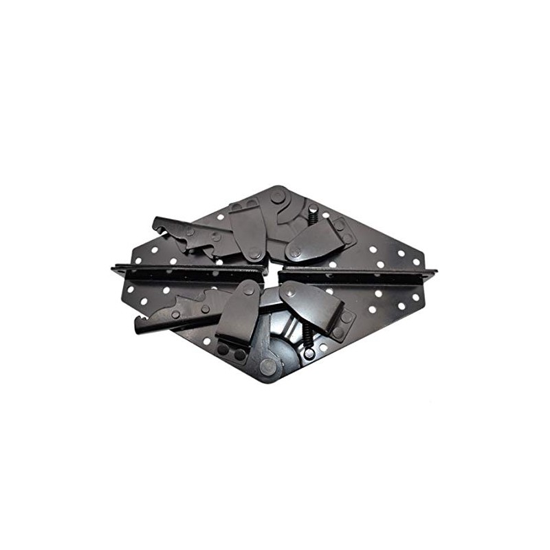 Lheng A Pair Black Sofa Bed Bedding Furniture Adjustable 3-Position