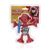 Nuby Silly Monkey Interactive Suction Toy with Silicone Ring, Red