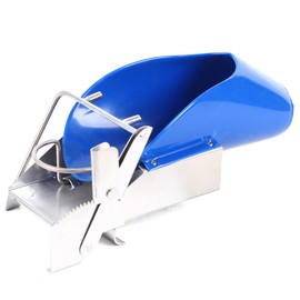 Knwigoe Piglet Castration Tools Goat Castration Bander Kit Stainless Steel Castration Banding Device Castration Bands Rack Pig Bracket for Cattle Livestock (Small)